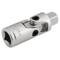 Draper Expert Satin Chrome Universal Joint, 3/8\" Square Drive - 16794