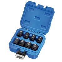 Draper HI-TORQ Metric Impact Socket Set, 3/8\" Square Drive (8 Piece) - 20203