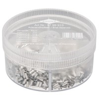 Knipex Assortment Boxes with 1900 Non-Insulated Wire Ferrules - 97 99 910