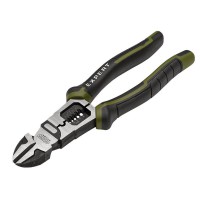 Draper Expert Side Cutters with Wire Stripper, 200mm - 28528