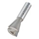 Trend 31/25X1/2TC Pro Dovetail Router Cutter 104 Deg x 25.4mm Dia x 1/2 Shank