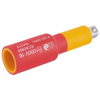 Draper Expert VDE Approved Fully Insulated Extension Bar, 1/4\" Square Drive 50mm - 32042