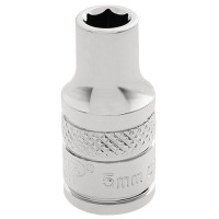 Draper Expert HI-TORQ 6 Point Socket, 1/4\" Square Drive - 5mm