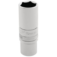 Draper Expert HI-TORQ 6 Point Deep Socket, 1/4\" Square Drive - 13mm