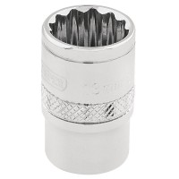 Draper Expert HI-TORQ 12 Point Socket, 3/8\" Square Drive - 13mm