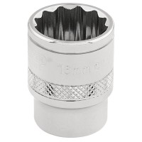 Draper Expert HI-TORQ 12 Point Socket, 3/8\" Square Drive - 16mm