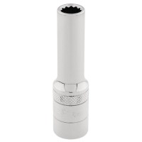 Draper Expert HI-TORQ 12 Point Deep Socket, 3/8\" Square Drive - 8mm