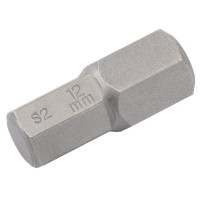 Draper Expert Hexagonal 10mm Insert Bit for Mechanics Bit Sets, 12mm x 30mm - 33331