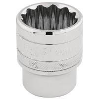Draper Expert HI-TORQ 12 Point Socket, 1/2\" Square Drive - 26mm
