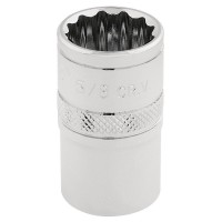 Draper Expert HI-TORQ 12 Point Socket, 1/2\" Square Drive - 5/8\"