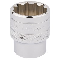 Draper Expert HI-TORQ 12 Point Socket, 1/2\" Square Drive - 1 1/16\"