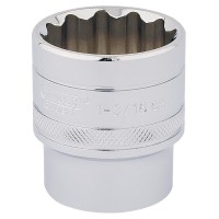 Draper Expert HI-TORQ 12 Point Socket, 1/2\" Square Drive - 1 3/16\"