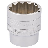 Draper Expert HI-TORQ 12 Point Socket, 1/2\" Square Drive - 1 1/4\"