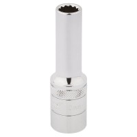 Draper Expert HI-TORQ 12 Point Deep Socket, 1/2\" Square Drive - 10mm