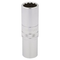 Draper Expert HI-TORQ 12 Point Deep Socket, 1/2\" Square Drive - 17mm