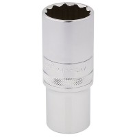 Draper Expert HI-TORQ 12 Point Deep Socket, 1/2\" Square Drive - 24mm
