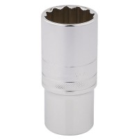 Draper Expert HI-TORQ 12 Point Deep Socket, 1/2\" Square Drive - 27mm