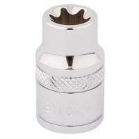 Draper Expert TX-STAR Torx Socket, 3/8\" Square Drive - E11