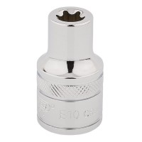 Draper Expert TX-STAR Torx Socket, 1/2\" Square Drive - E10
