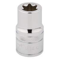 Draper Expert TX-STAR Torx Socket, 1/2\" Square Drive - E14
