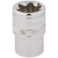 Draper Expert TX-STAR Torx Socket, 1/2\" Square Drive - E22
