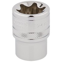 Draper Expert TX-STAR Torx Socket, 1/2\" Square Drive - E24