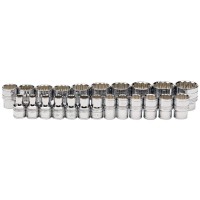 Draper Expert Loose Metric Socket Set, 1/2\" Square Drive (23 Piece) - 34561