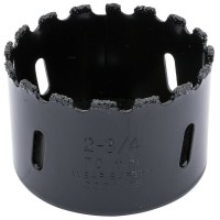 Draper Expert Tungsten Carbide Grit Hole Saw, 70mm - 34952