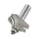 Trend 40/15X1/2TC Pro Guided Ovolo Router Cutter 12.7mm Radius x 3.2 Step x 1/2 Shank