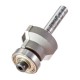 Trend 46/06x1/4TC Pro Guided Combi Trimmer Router Cutter 45/90 deg x 24mm dia x 1/4 shank