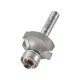 Trend 46/125x1/4TC Pro Guided Roundover Ovolo Router Cutter 6mm Radius x 1/4 Shank