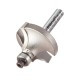 Trend 46/140x1/4TC Pro Guided Roundover Ovolo Router Cutter 9.5mm Radius x 1/4 Shank