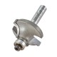 Trend 46/93x1/4TC Pro Guided Roundover Ovolo Router Cutter 7.9mm Radius x 1/4 Shank