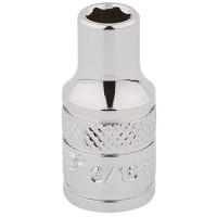 Draper Expert HI-TORQ 6 Point Socket, 1/4\" Square Drive - 3/16\"