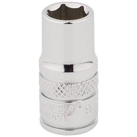 Draper Expert HI-TORQ 6 Point Socket, 1/4\" Square Drive - 9/32\"
