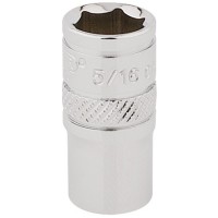 Draper Expert HI-TORQ 6 Point Socket, 1/4\" Square Drive - 5/16\"