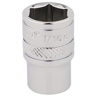 Draper Expert HI-TORQ 6 Point Socket, 1/4\" Square Drive - 7/16\"