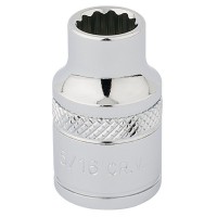 Draper Expert HI-TORQ 12 Point Socket, 3/8\" Square Drive - 5/16\"