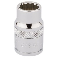 Draper Expert HI-TORQ 12 Point Socket, 3/8\" Square Drive - 3/8\"