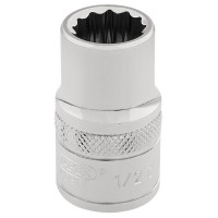 Draper Expert HI-TORQ 12 Point Socket, 3/8\" Square Drive - 1/2\"