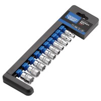 Draper Expert Metric Socket Set, 1/4\" Square Drive (10 Piece) - 50067