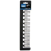 Draper Expert Metric Socket Set, 1/2\" Square Drive (10 Piece) - 50236