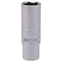 Draper Expert 6 Point Deep Socket, 1/4\" Square Drive - 12mm