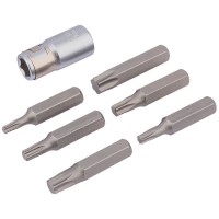 Draper Expert TX-STAR Torx Bit and Bit Holder Set (7 Piece) - 83559