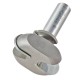 Trend 84/92X1/2TC Pro Drawer Pull Router Cutter 8/2mm Radius x 44.8mm Dia x 1/2 Shank