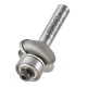Trend 8/20X1/4TC Pro Guided Concave Sunk Bead Router Cutter 4mm Radius x 1/4 Shank