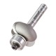 Trend 8/21X1/4TC Pro Guided Concave Sunk Bead Router Cutter 6mm Radius x 1/4 Shank