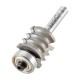 Trend 9/75X1/4TC Pro Guided Multi-Reed Router Cutter 2mm Radius x 1/4 Shank