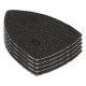 Trend Mesh Sheet Detail Sanding Pad, 100 x 150mm Delta, 240G (5 Pack) - AB/DET/240M