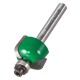Trend C060X1/4TC CraftPro Guided Radius Router Cutter 6.3mm Radius x 1/4 Shank